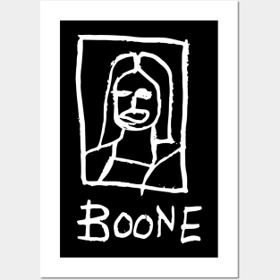 Mona Lisa Boone White Posters and Art